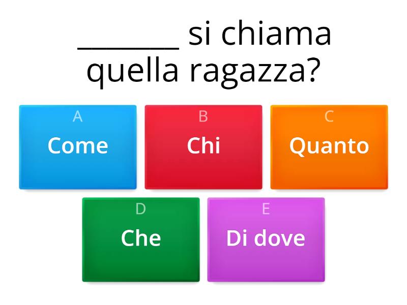 Domande - Quiz