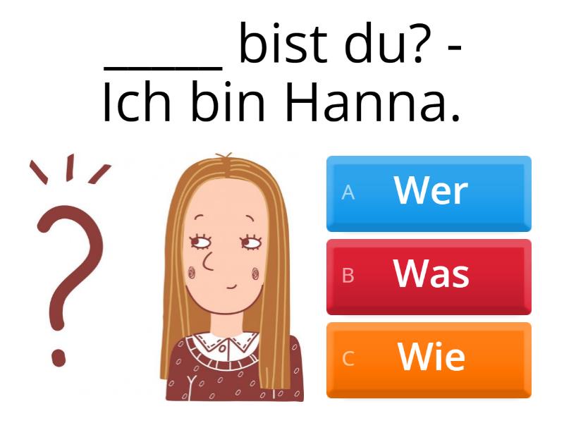 W-Fragen - Quiz