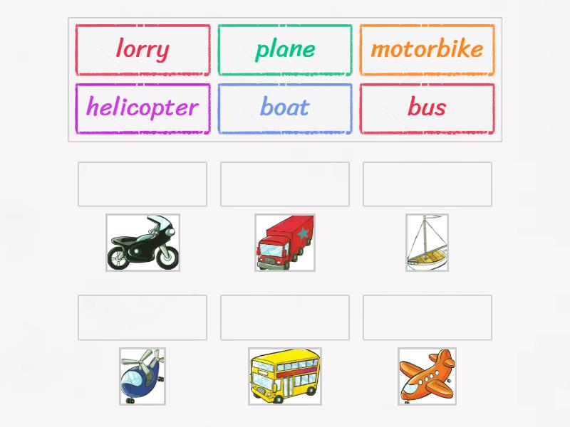 Kids' box 1 unit 10 - Match up