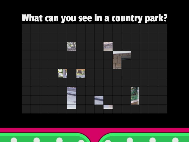 Ch4 - Things and places in a country park - Acertijo visual