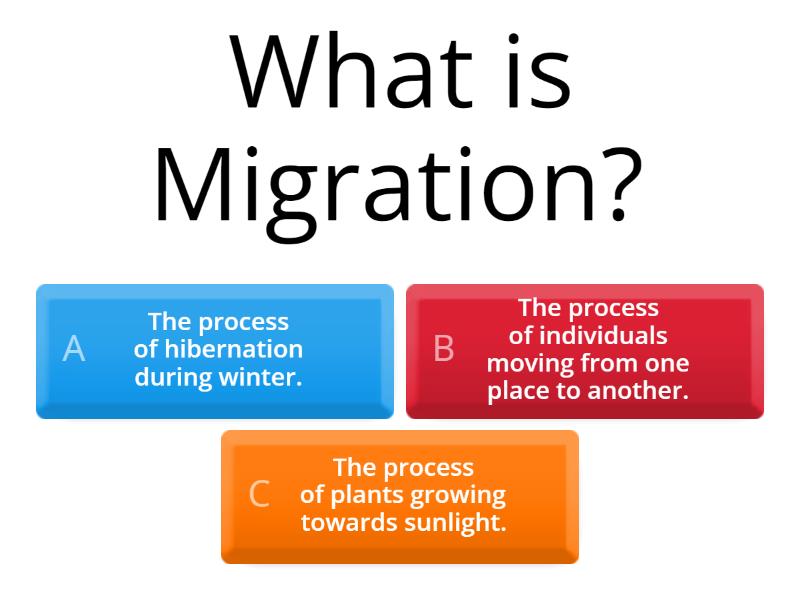 Migration quiz
