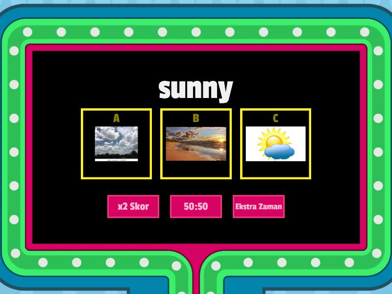 4.sınıf my clothes - Gameshow quiz