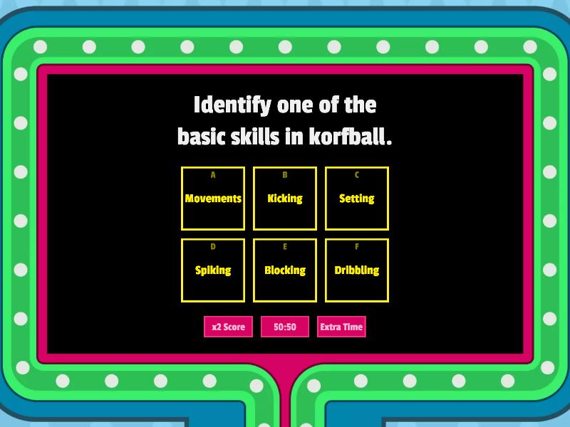 BASIC SKILLS - Gameshow Quiz