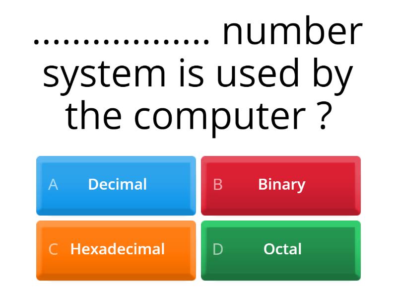 1 the base of binary number system is