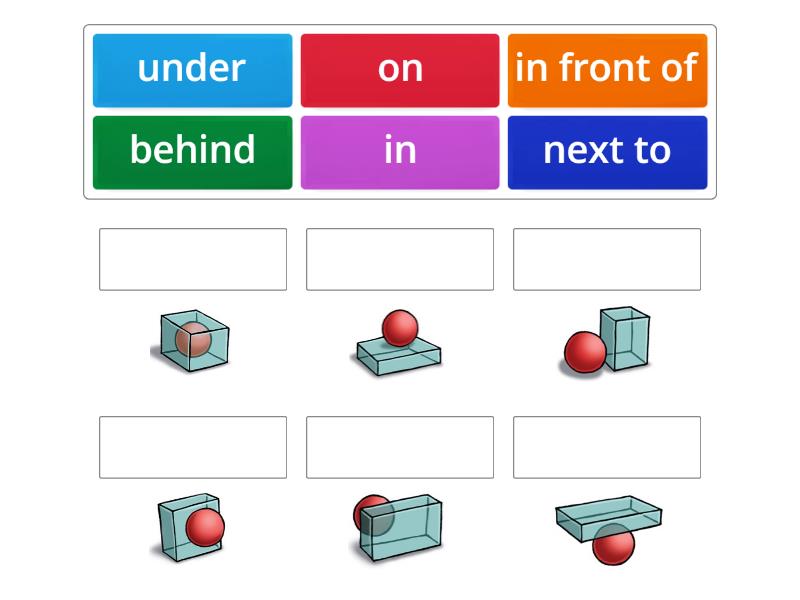 py of Spotlight 3 Module 6 Unit 11a Prepositions of Place - Une las parejas
