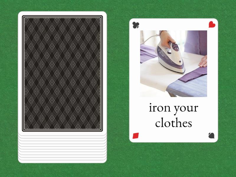 household chores go getter 3 wordwall