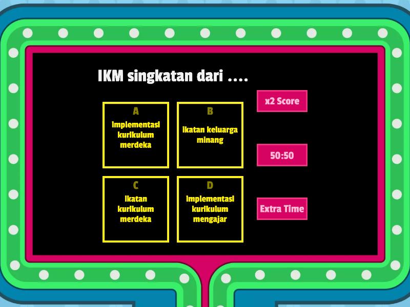 Implementasi Kurikulum Merdeka - Gameshow Quiz