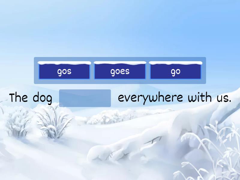 2 sentences in present tense