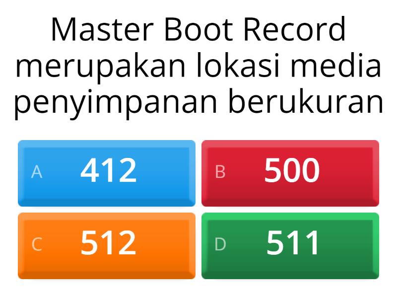 10 Soal Perangkat Lunak - Quiz