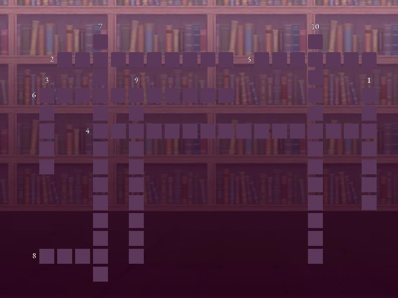 Connective Tissue Crossword