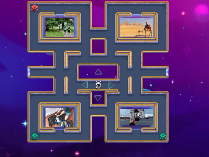 Vacation activities - Maze chase