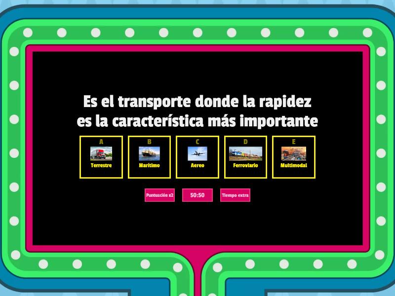 REPASO TRAFICO Y TRANSPORTE - Telequiz