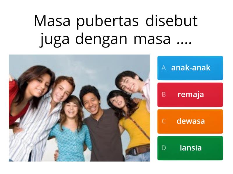 Pemahaman Pubertas Dan Ciri Fisik Pubertas - Quiz