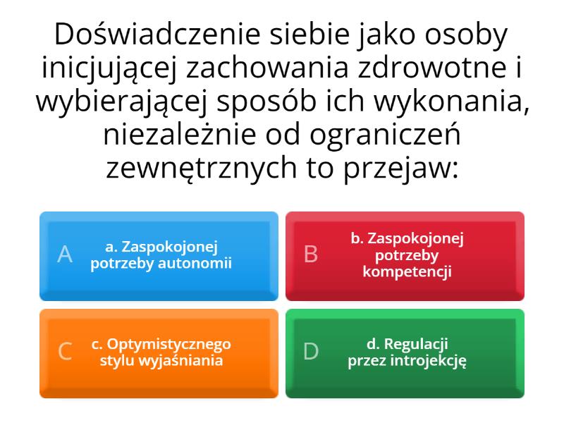 Zdrowia - Quiz