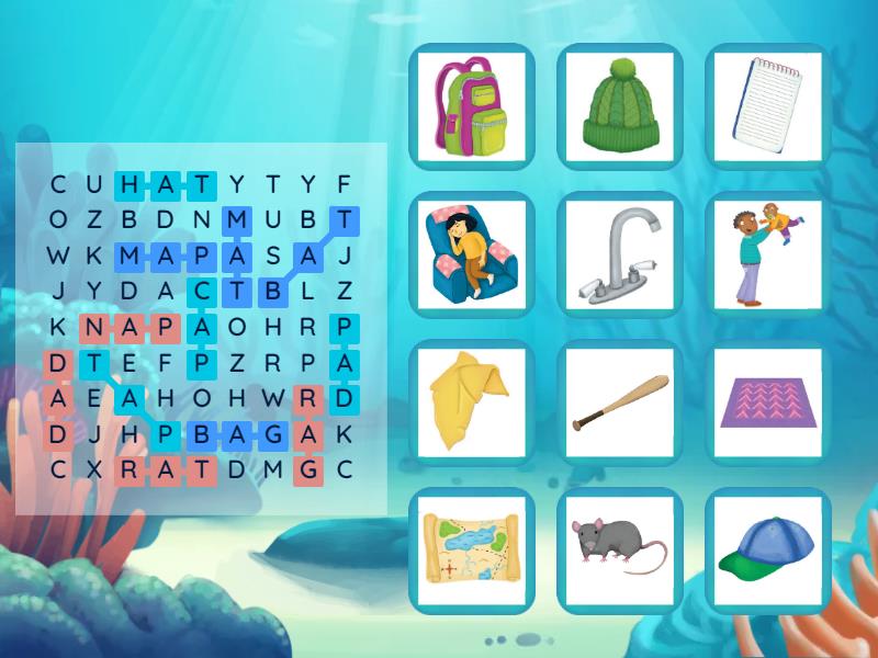 Oxford Phonics World 2 Unit 2 Wordsearch