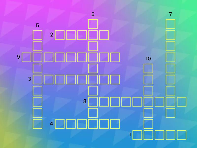 "Недоросль". - Кроссворд