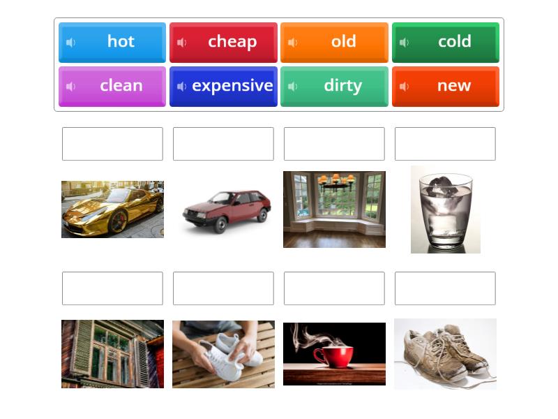 Adjectives Pre-Entry - Match up