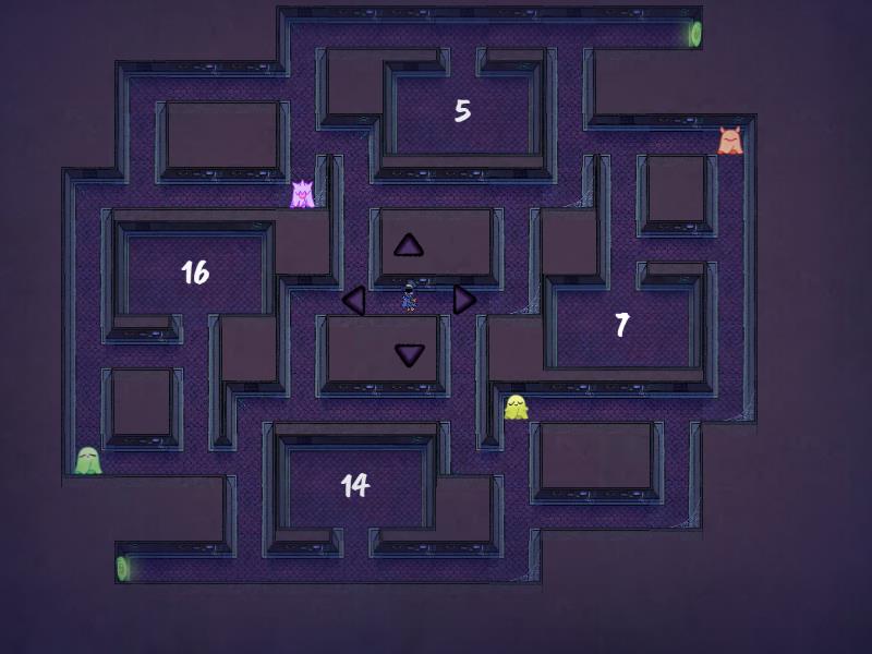 Matematika perkalian - Maze chase