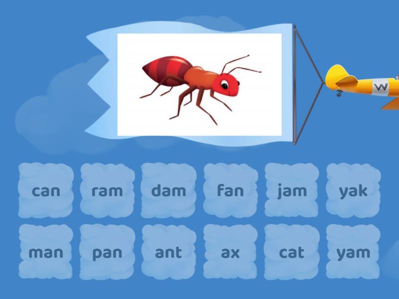 Oxford Phonics 2 Unit 1short a - Find the match