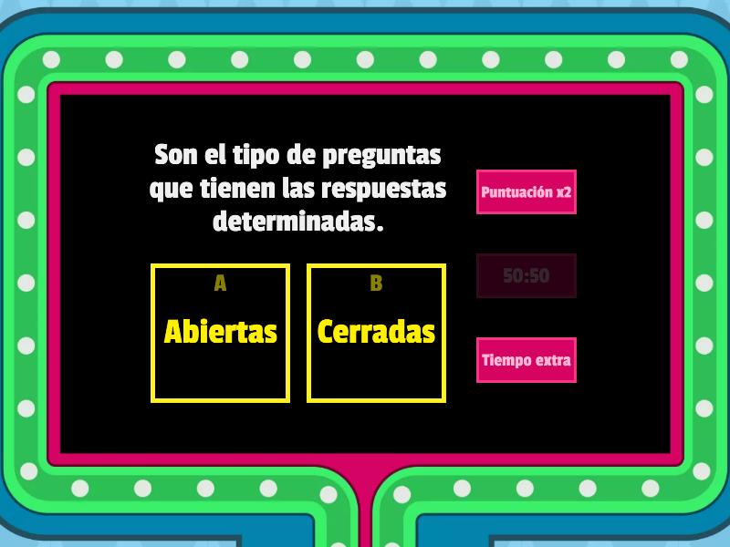 Repaso LENGUAJES - Gameshow Quiz