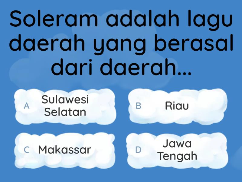 LATIHAN SOAL Pola Irama - Quiz