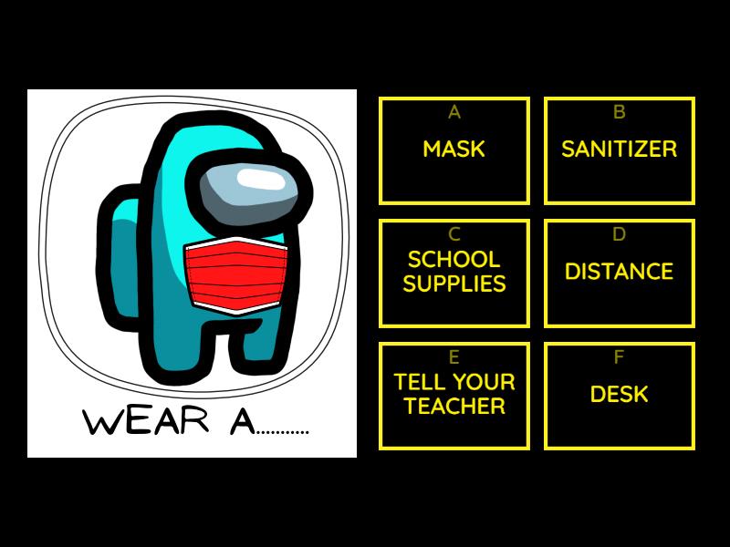 SAFETY RULES AMONG US! - Cuestionario