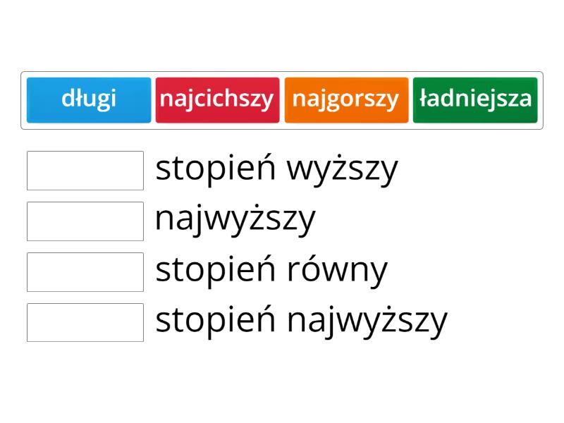 3 spadku ile to stopni
