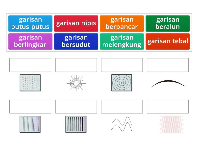 Jenis Garisanbahasa Seni Visual Match Up 7324