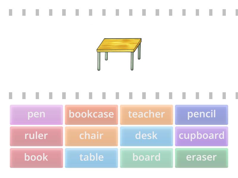 KB2 Unit 2 Back to school - Find the match