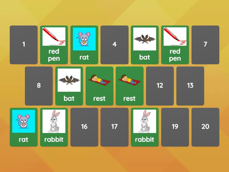 Lesson 9 - r - Matching pairs