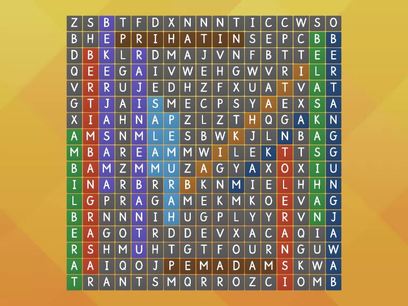 UNIT 7: CIRI-CIRI MASYARAKAT PENYAYANG TONGGAK ASPIRASI NEGARA - Wordsearch