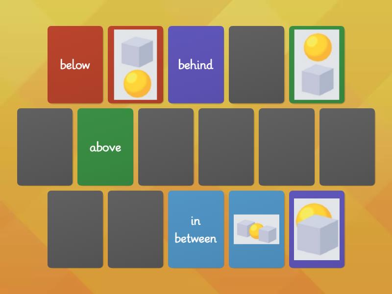 Positions - Matching pairs