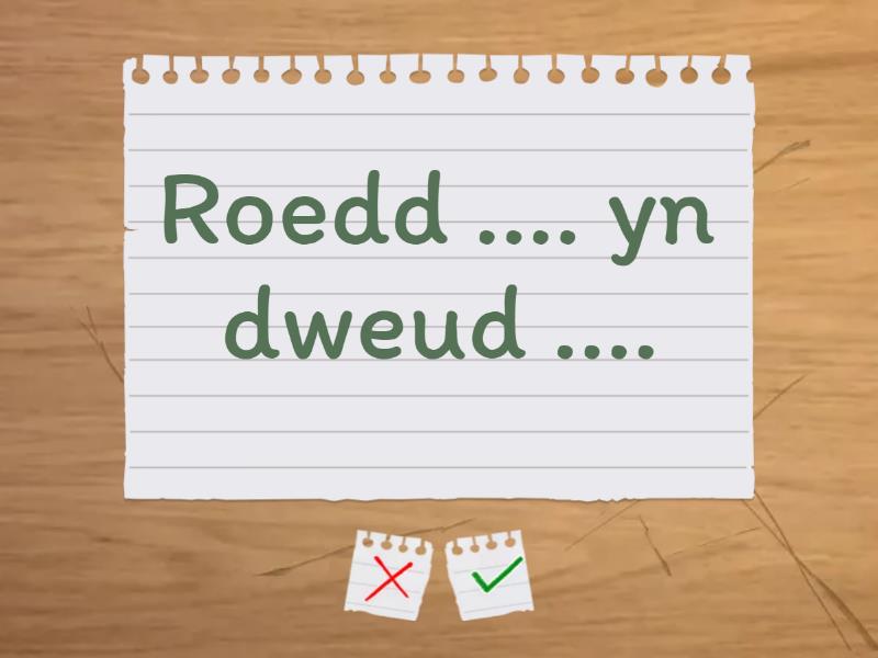 Unit 1 Welsh essential phrases - Flash cards