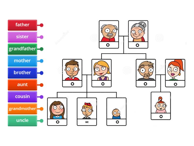 G3 Family - Labelled diagram