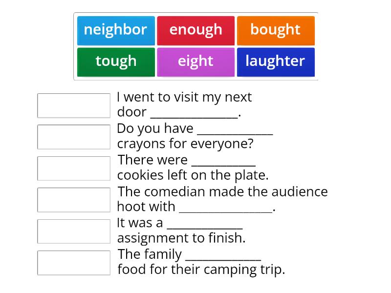 6 letter words that start with gh