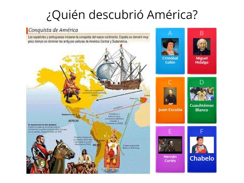 DESCUBRIMIENTO DE AMERICA - Quiz