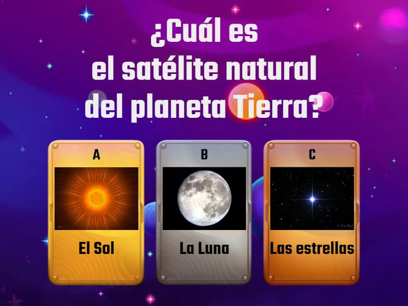 Fases De La Luna Preguntas - Cuestionario - Wordwall