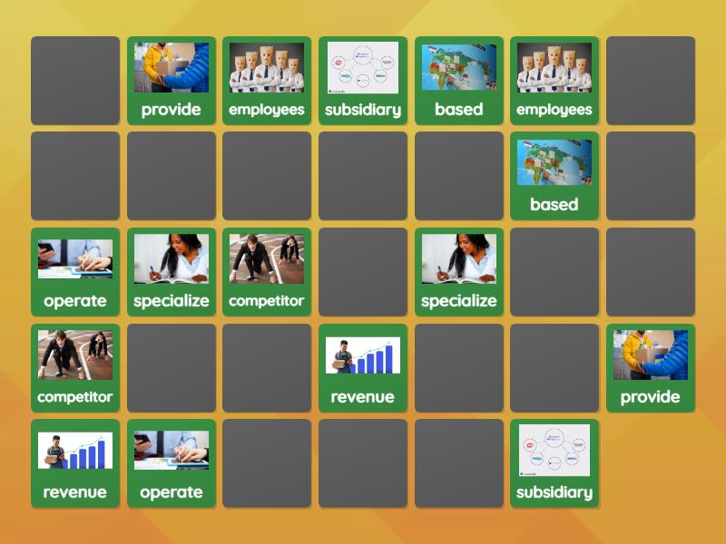 BUSINESS RESULT --PRE-INTERMEDIATE --UNIT 1 --LESSON 1 VOCABULARY - Parejas