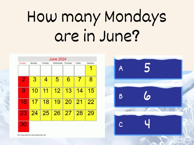 June 2024 Quiz