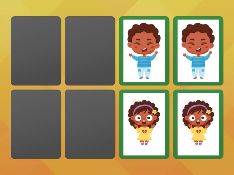 Memory emozioni matching pairs