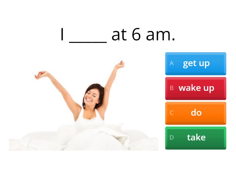 Daily routine - Quiz