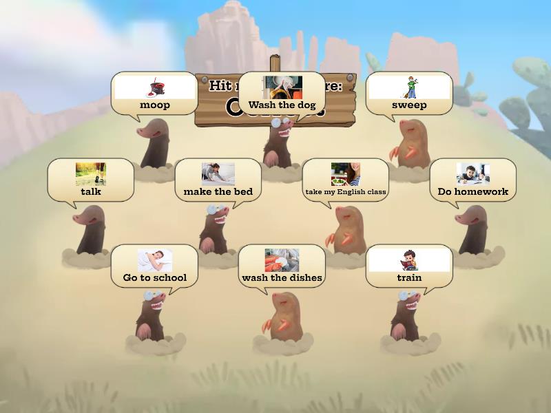 fun game - Whack-a-mole