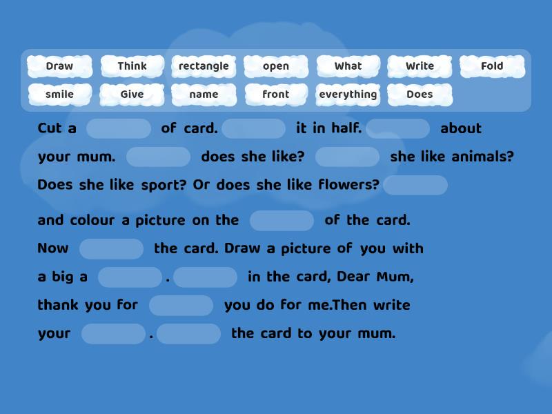 how-to-make-a-card-for-your-mum-complete-the-sentence