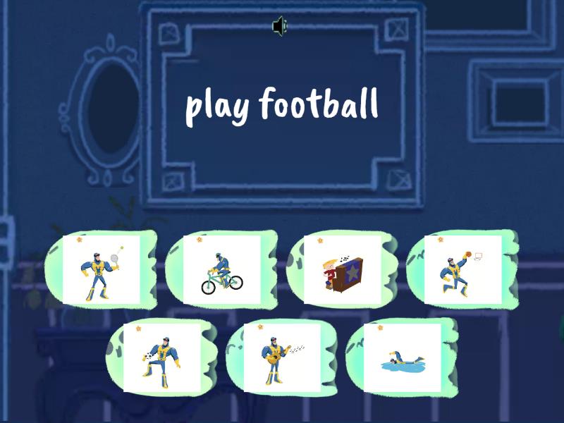 Kid's Box 1 Unit 9 - Find the match