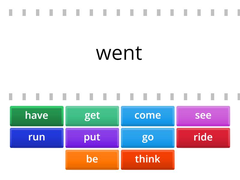 Irregular verbs Spotlight 4 13 Dima - Find the match
