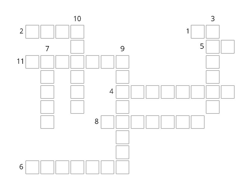 Revision Int II Crossword