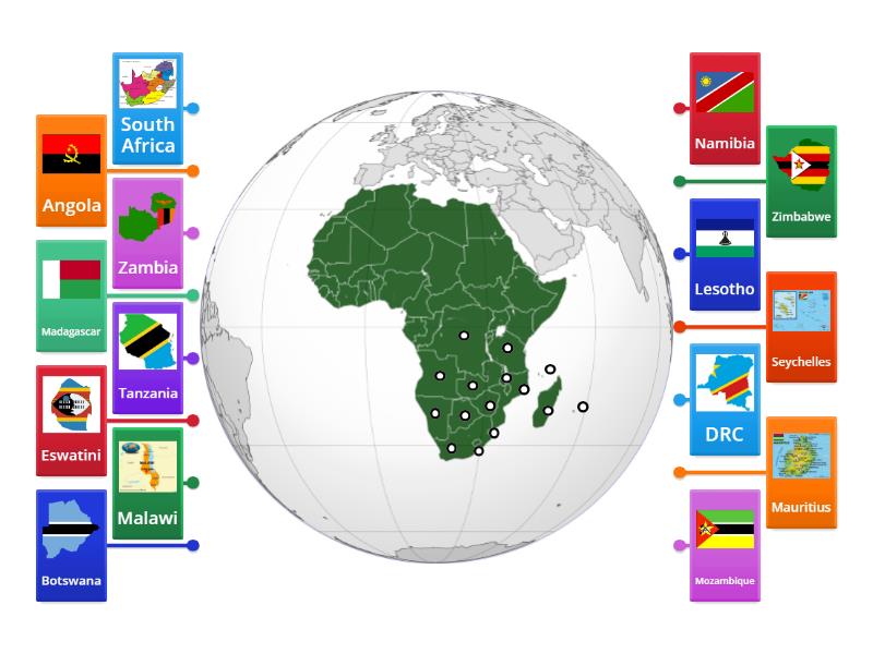 list of sadc countries and their presidents