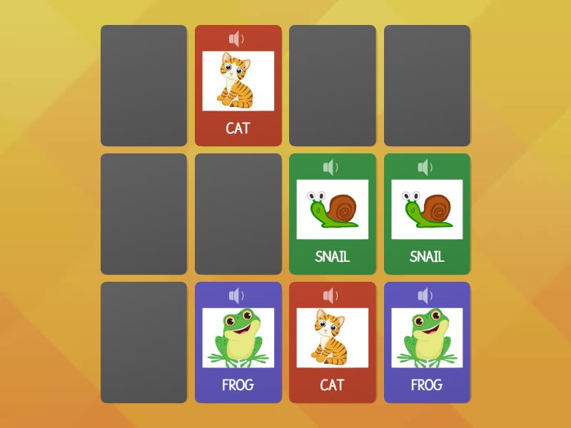 LITTLE ELEPHANT MEMORY GAME - Matching pairs