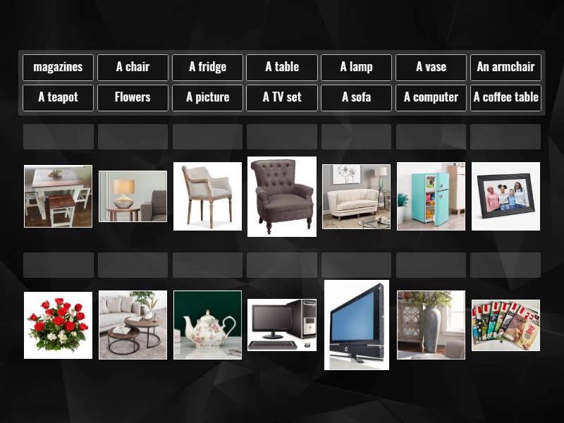 Objects in the house - Match up