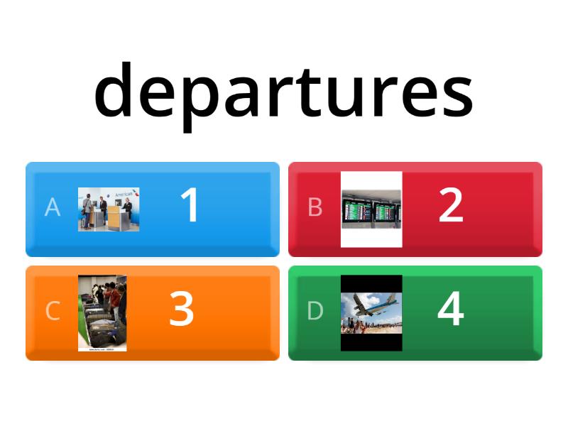 Airports practice (Unit 3A) * - Quiz